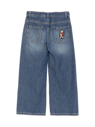 Moschino 100% Cotton Denim Jeans - Blue