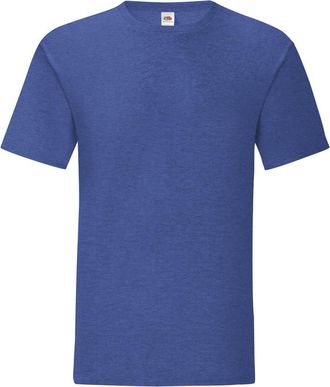 Fruit Of The Loom Fruit of the Loom Iconisch T-shirt voor heren (set van 5) (Heide Royal)