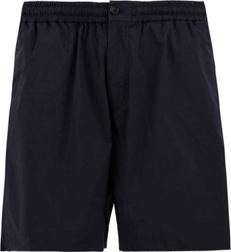 Aspesi Shorts - Heren - Korte Broeken - Blauw - M - Katoen - Korte Broeken