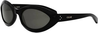 Celine Celine - 3 Dots Zonnebril - Dames - Accessoires - Zwart - Maat: 59 MM