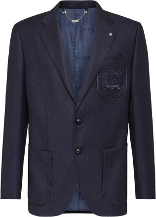 Billionaire Boys Club Blazer Lion - Heren - Blazers - Blauw - L - Wol - Jassen