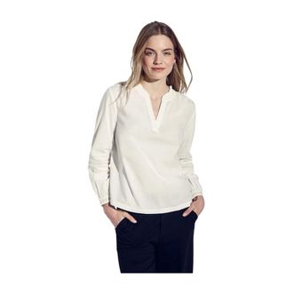 Street One Dames, Blouses & Shirts, Wit, Maat: M Poliester