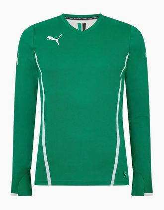 Puma Mens King Ls Shirt Mens - Green - Size: 44