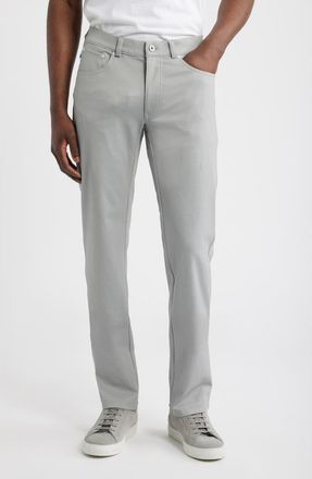 Brax Chuck Hi Flex Fancy Modern Fit Five-Pocket Pants in Stone at Nordstrom, Size 33 X 34