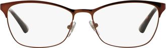 Vogue Eyewear 52mm Cat Eye Reading Glasses in Brown at Nordstrom