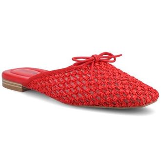 Birdies The Lovebird Slide in Red Openweave at Nordstrom, Size 10.5