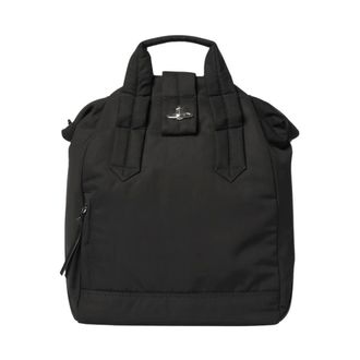 Vivienne Westwood Backpacks, male, Black, Size: ONE SIZE Steven Backpack