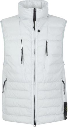 Stone Island RDS Vest - Heren - Bodywarmers - Blauw - S - Jassen