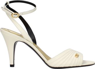 Valentino Garavani Damess Sandalen Beige/Ivoor Leer