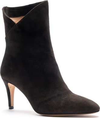 Bruno Magli Pistoia Bootie in Brown Suede at Nordstrom Rack, Size 10.5