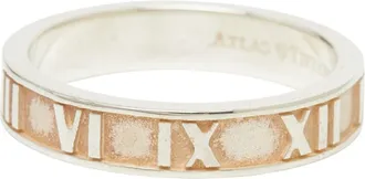 Tiffany & Co. Atlas Silver 925 Band Ring (Pre-Owned)