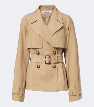 Veronica Beard Lazaro trench coat