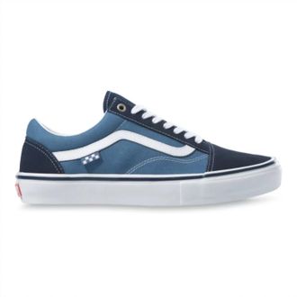 Vans Mens Skate Old Skool Shoe In Navy White
