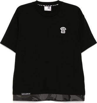 Aape By A Bathing Ape T-shirt con logo - Nero