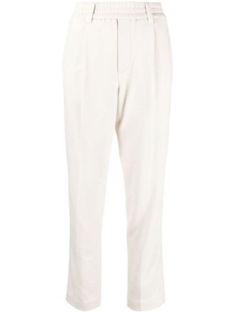 Brunello Cucinelli Elastische broek - Beige