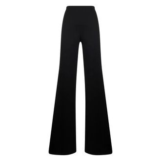 Alberta Ferretti Wide Leg Trousers - female - Alberta Ferretti - Wide Trousers - Black - S - Trousers