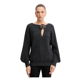 Simona Corsellini Mujer, Jerseys, Gris, Talla: XL