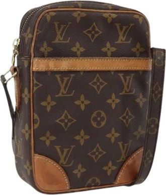 Louis Vuitton Pre-owned Cross Body Bags, female, Brown, Size: ONE SIZE Pre-owned Vintage Canvas Crossbody Bag