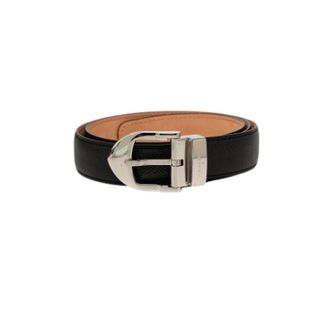 Louis Vuitton Pre-owned Vintage Taiga Leather Belt - - Pre-owned - Donna - Nero - ONE SIZE