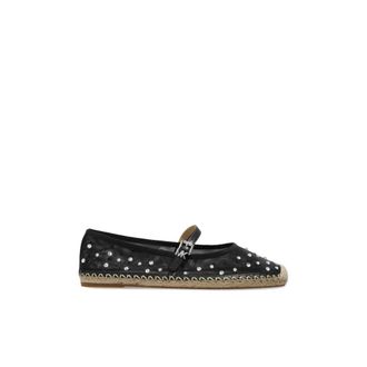 Michael Kors Espadrilles, female, Black, Size: 7 1/2 US Lynn Espadrilles