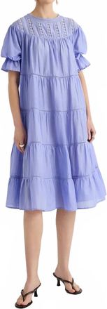 Merlette Aurora Midi Dress In Jacaranda
