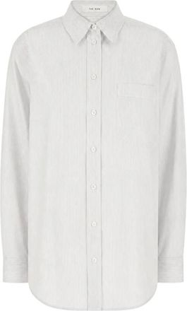The Row Dames, Blouses & Shirts, Wit, Maat: XS Katoen