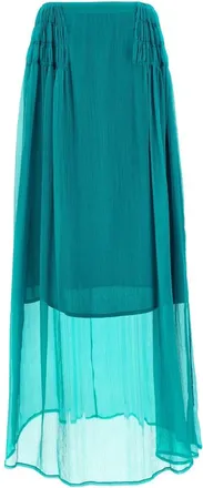 Dries Van Noten Mujer, Faldas, Verde, Talla: S