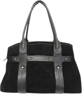 Ferragamo Pre-owned Handbags, female, Black, Size: ONE SIZE Pre-owned Handbag