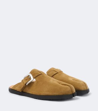 Maison Margiela Tabi suede mules