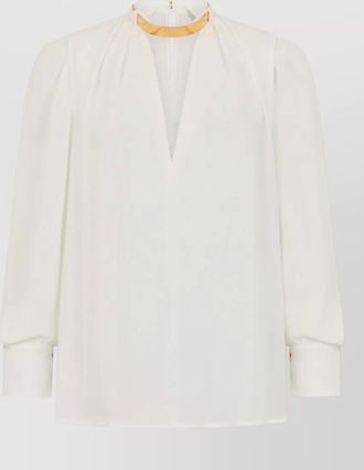 Elisabetta Franchi long-sleeve blouse