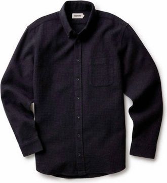 Taylor Stitch Mens The Jack Shirt In Coal Waffle