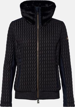 Toni Sailer Gillian teddy-trimmed ski jacket