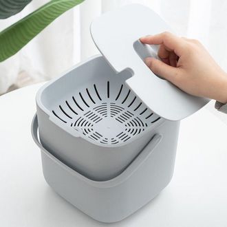 OEM Contenedor De Residuos Org&aacute;nicos Para Cocina - 6,5 L - Compostador De Cocina Para Residuos Org&aacute;nicos Diarios - Apto Para Lavavajillas - Control De Olo