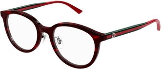 Gucci Ladies Black Round Eyeglass Frames GG1867OK 003