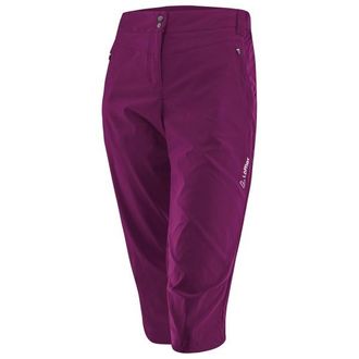 LOEFFLER 3/4 Bike Pants CSL Velohose f&uuml;r Damen | lila
