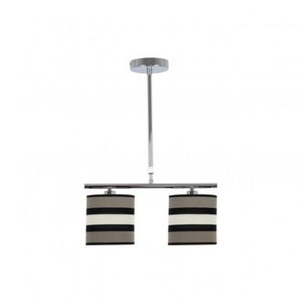 Fabrilamp Lampara Karla 2xe14 Topo/beis Regx43x14 Cm