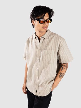 Vans Lawson Stripe Woven Hemd gr&uuml;n