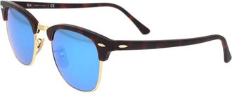 Ray-Ban Klassieke Clubmaster Zonnebril - unisex - Zonnebrillen - Bruin - 51 MM - Accessoires