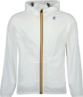 K-Way K-Way, Rain Proof Jackets, male, White, Size: XS Le Vrai 3.0 Claude