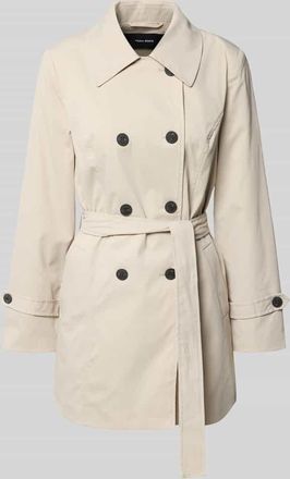 Vero Moda Regular Fit Trenchcoat mit Tailleng&uuml;rtel zum Binden Modell CHALSEA OLIVIA in Beige, Gr&ouml;&szlig;e XL