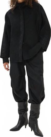 Maria Cher Rhoads Nia Coat In Black