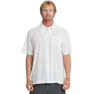Quiksilver Paradise Bay Short Sleeve Shirt in White at Nordstrom, Size Xx-Large