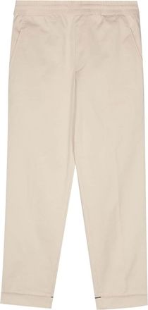 Neil Barrett low-waist slim-fit trousers - men - Cotton/Nylon/Elastane/Polyester/Cotton - 54 - Neutrals