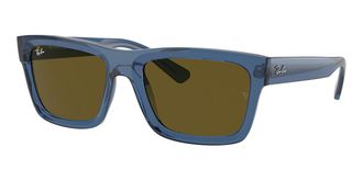 Ray-Ban RB4396F Warren Asian Fit 668073 Mens Sunglasses Blue Size 57