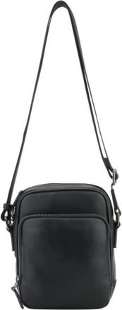 Pourchet Loic Crossbody Bag - Heren - Schoudertassen - Zwart - ONE Size - Leer - Tassen
