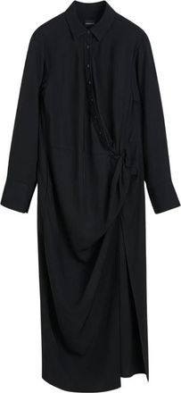 Birgitte Herskind Holmes Dress - Dames - Maxi kleedjes - Zwart - M - Kleedjes