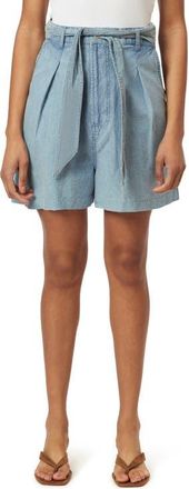 Scotch & Soda Tie Waist Denim Shorts in Shine A Light at Nordstrom, Size X-Small