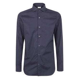 Tintoria Mattei Casual Shirts - Heren - Casual Overhemden - Zwart - XL - Overhemden