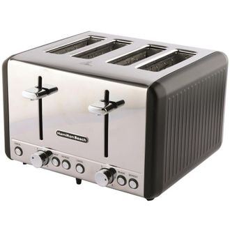 Hamilton Beach Harmony Toaster 4 Slice Espresso - Hamilton Beach