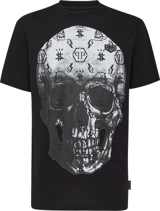 Philipp Plein T-Shirt Ronde Hals Skull